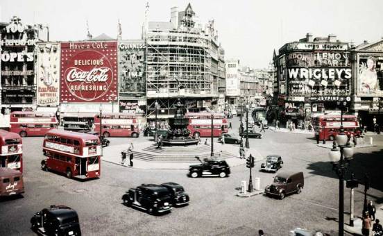 Image result for photo of london 1956